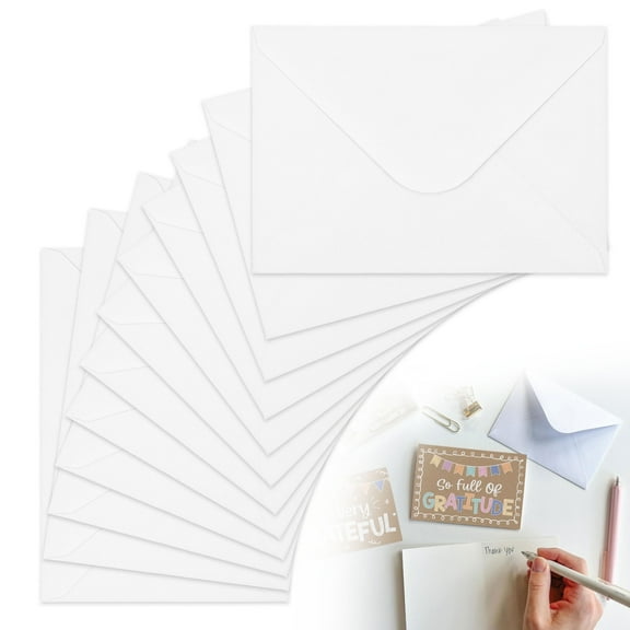 12 Rustic Blank Thank You Cards with Envelopes, Appreciation Notes Set for Teachers, Graduation, Wedding, Graduation