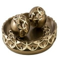 thumbnail image 1 of 12" Rustic Gold Polyresin Decorative Bowl with Orbs Sculpture, 1 of 4