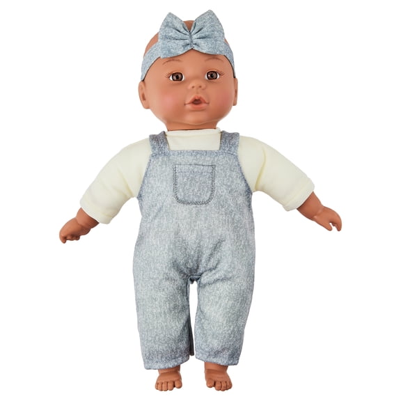 My Sweet Love 12-Inch Soft Baby Doll, Gray Outfit