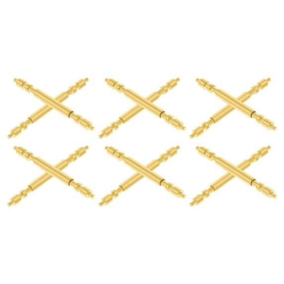 12 SPRING BAR FOR ROLEX TUDOR PRESIDENT DAYDATE WATCH 19MM FIT STRAP BAND GOLD