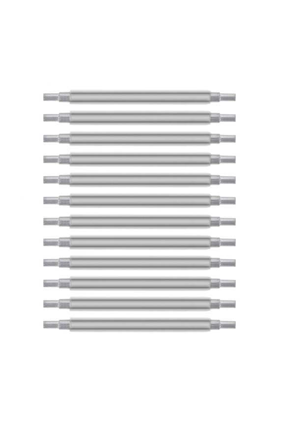 12 SPRING BARS FOR 31MM ROLEX MIDSIZE/JUNIOR 17MM 6466 6824 6630 STAINLESS STEEL