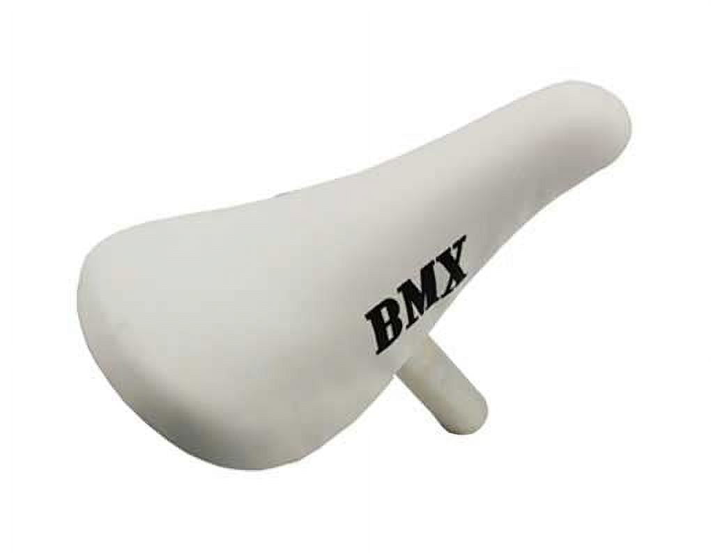 12 Saddle W Post Bmx White. Bike seat bicycle seat Bike part bicycle part seat for bike Walmart