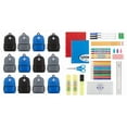 thumbnail image 1 of 12 School Supply Kits + 12 Backpacks for Students - Wholesale Bulk Combo Kits for Teachers, Schools, Donations, 1 of 6