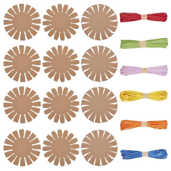 12 Set Basket Weaving Kit Introductory Sewing for Beginners Creative Woven Bowl Suitable for Kids Arts and Crafts Projects with Video Tutorial Easter Basket Activities for Easter Eggs