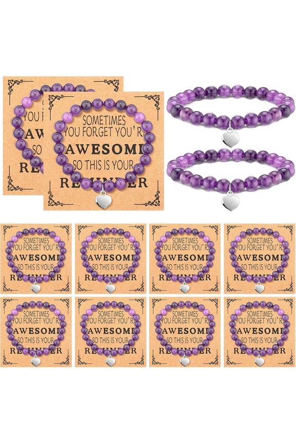 12 Set Bracelets for Womens History Month Appreciation Gifts Inspirational Friendship Group Employee Bracelet Bulk