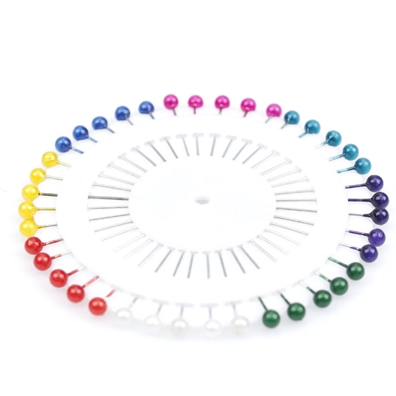 12 Set Multicolored Dressmakers Pin For Fabric And Projects Strong Alloy Materials