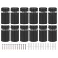 12Set WallMounted Standoff Screws for Advertising Nails, Durable