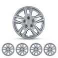 thumbnail image 1 of 12" Set of 4 Universal Wheel Covers Hubcaps,Snap on Car Truck Suv,Fit R12 Tire & Steel Rim,PP Material,Lacquer, 1 of 7