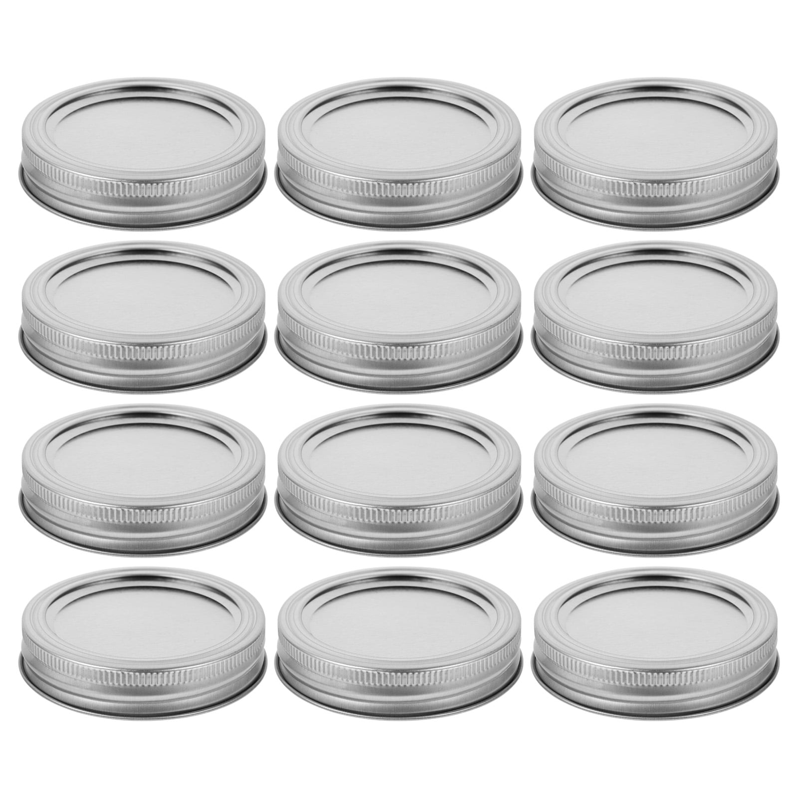 12 Set of Mason Jar Lids with Rings Mason Can Lids Mason Covers Mason ...