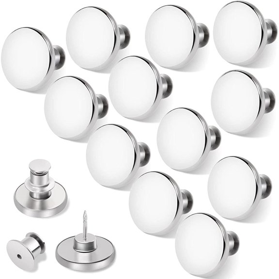 12 Sets Adjustable Buttons for Loose Jeans Pants, Too Big Snap Tack Replacement