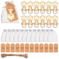 thumbnail image 1 of 12 Sets Crown Bear Shower Shower Bottle Opener Favors with Golden Finish, Rustic Tag, Organza Bag, Party Return Gifts for Guests, Wedding, Birthday Decorations, 1 of 5