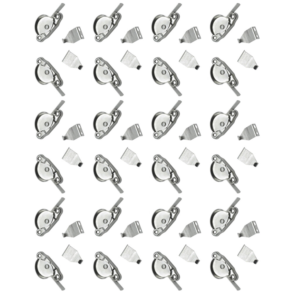 12 Sets Door Lock Window Lock for Horizontal Sliding Window Crescent