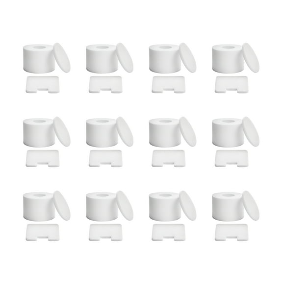 12 Sets Filter Shark NV42 Deluxe Upright Vacuum Cleaner Compared to Part #XFF36. Fits UV402 UV410, NV36, NV36A, NV42, NV44, NV46, NV46C
