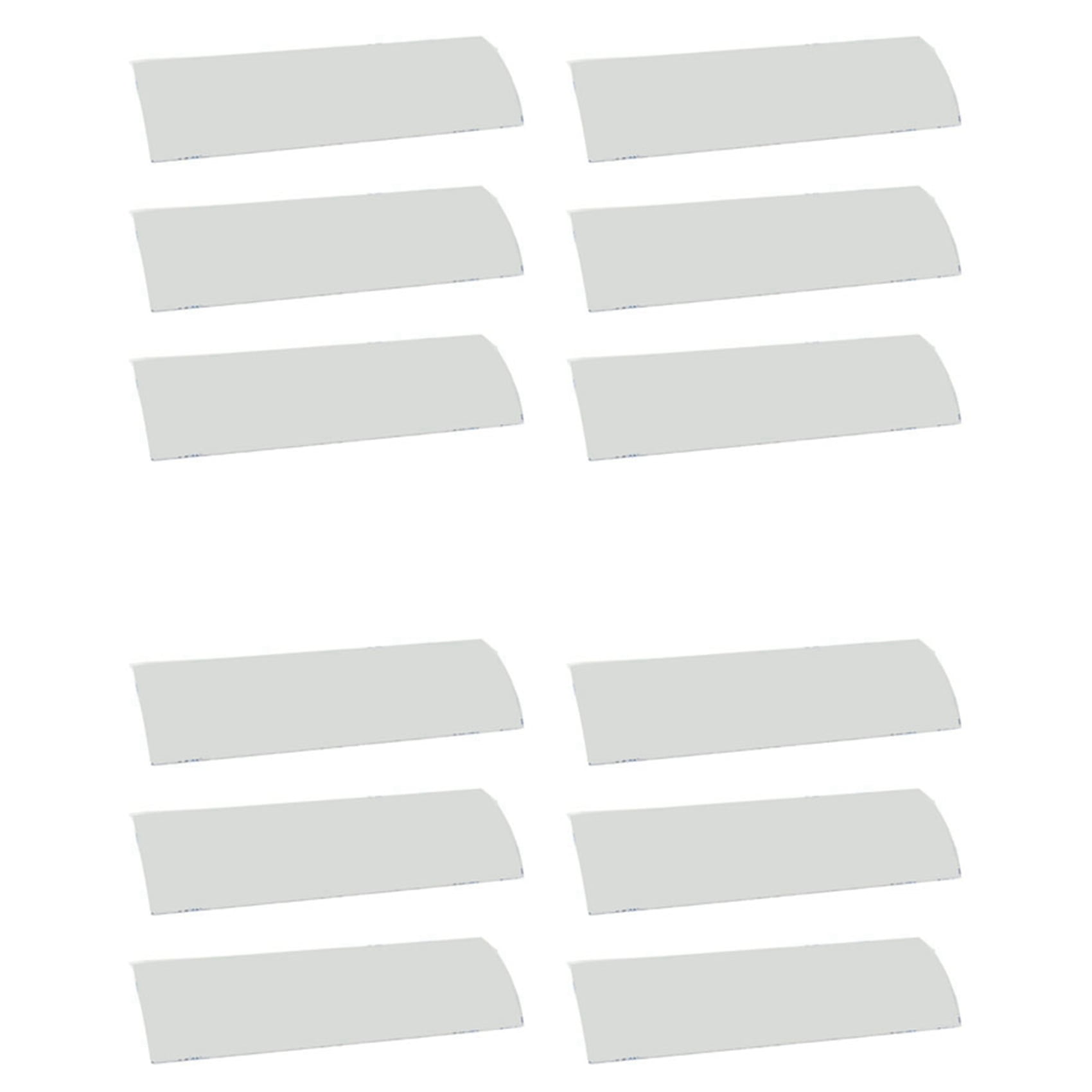 12 Sets Horizontal Blinds Replacement Slats, White Horizontal Blind