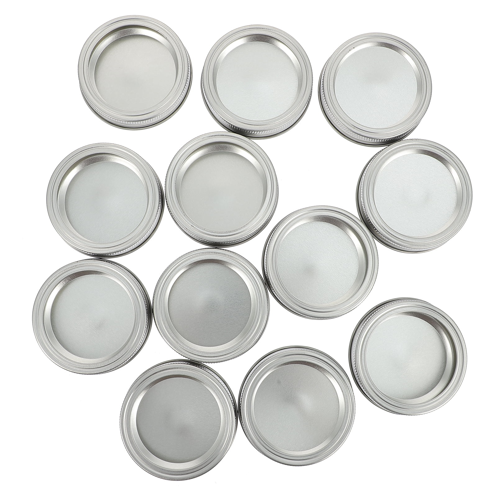 12 Sets Regular Canning Jar Bands and Rings Set 70mm Replacement