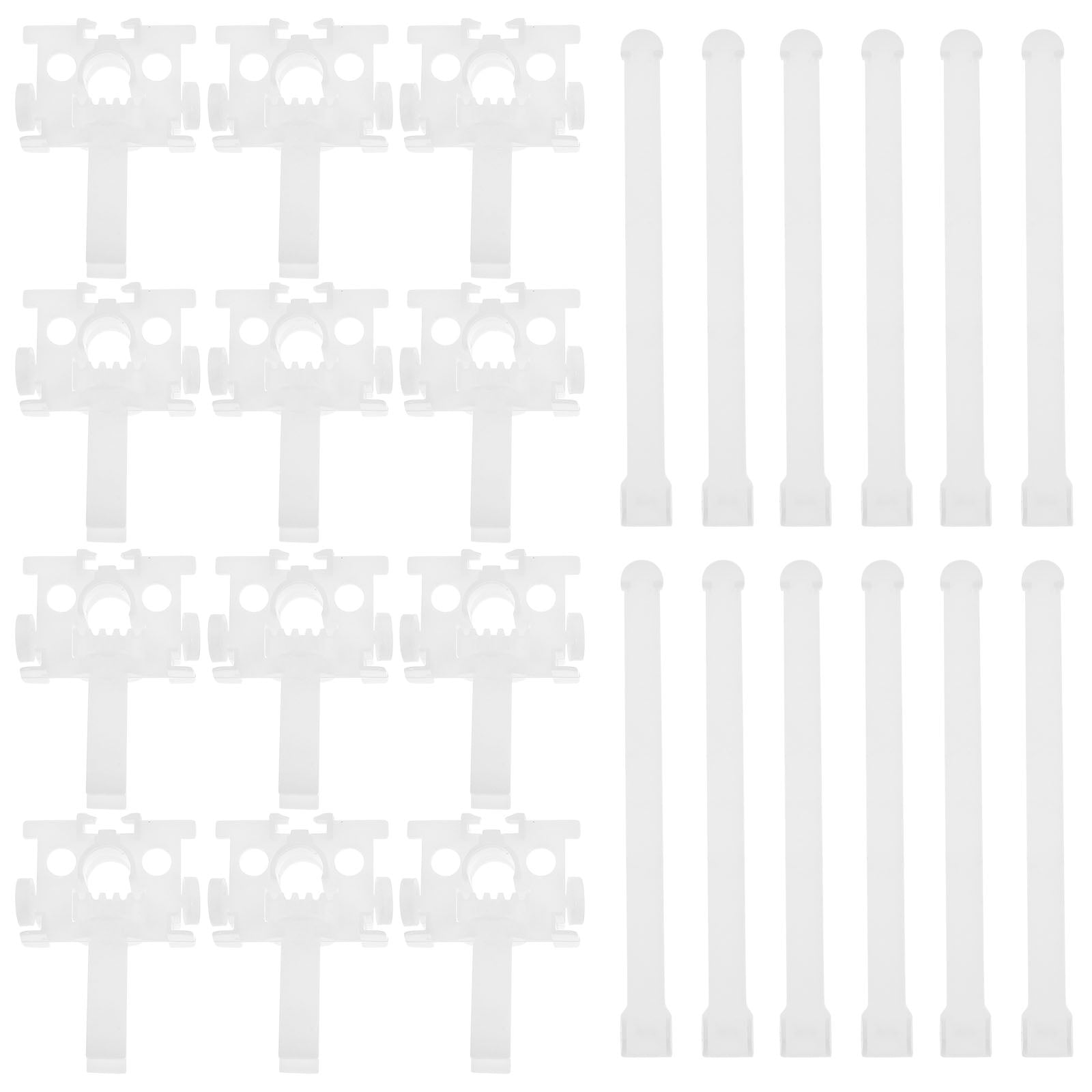 12 Sets Vertical Blind Carrier Replacement Clip Slats Blinds Repair Kit Blinds Replacement Parts
