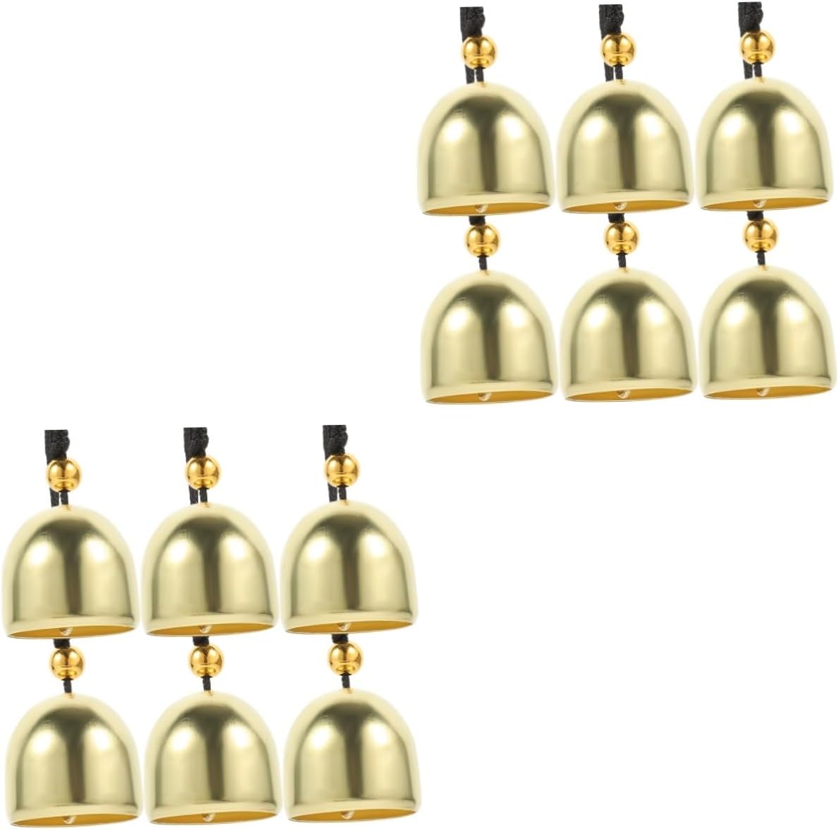 12 Sets Wind Chime Material Hanging Bell Craft Bell Decorative Bell