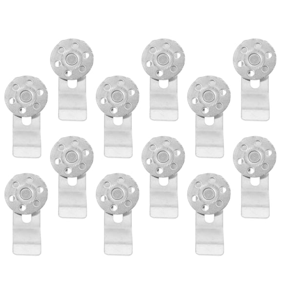 CHICHUMID 12Sets Sink Mounting Clips Metal Fastener Support for Undermount Sink Home Use