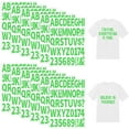 thumbnail image 1 of Neasyth 612 pcs Iron on Letters and Numbers for Clothing, Large 2 inch Heat Transfer Alphabet Adhesive Stickers for T-Shirt Jersey(Green), 1 of 8
