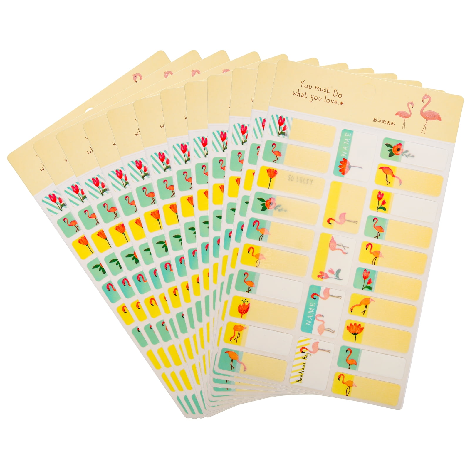 12 Sheets Daycare Bottle Labels Name Stickers Water Bottles Name Labels