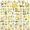 thumbnail image 1 of 12 Sheets Lemon Rub on Transfer Stickers Lemon and Gnome Rub on Transfers Summer Lemon Tree Rub on Decals Lemon Dessert Sticker for Crafts Glass Wood Furniture DIY Home Decor 5.5x5.5", 1 of 7