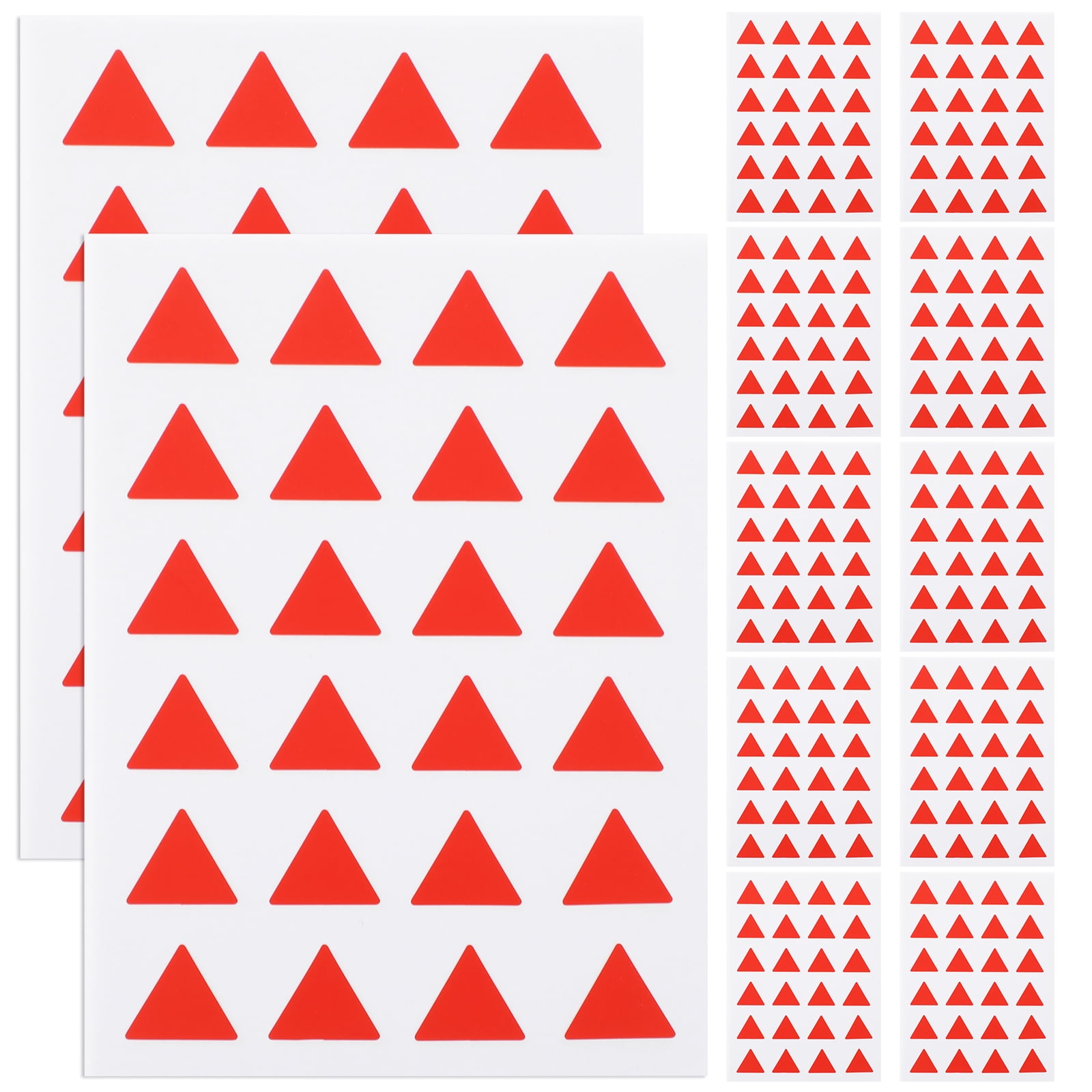 Ward Map Sticker 12 Sheets Markers Map Adhesive Labels Stickers Red Office - Walmart.com