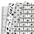thumbnail image 1 of 12 Sheets PhotographerITSC&nbsp;Camera Wrapping Paper Film Theme Gift Wrap Camera Theme Packing Paper for Photographers Party,Photo Enthusiasts,20"×28", 1 of 3