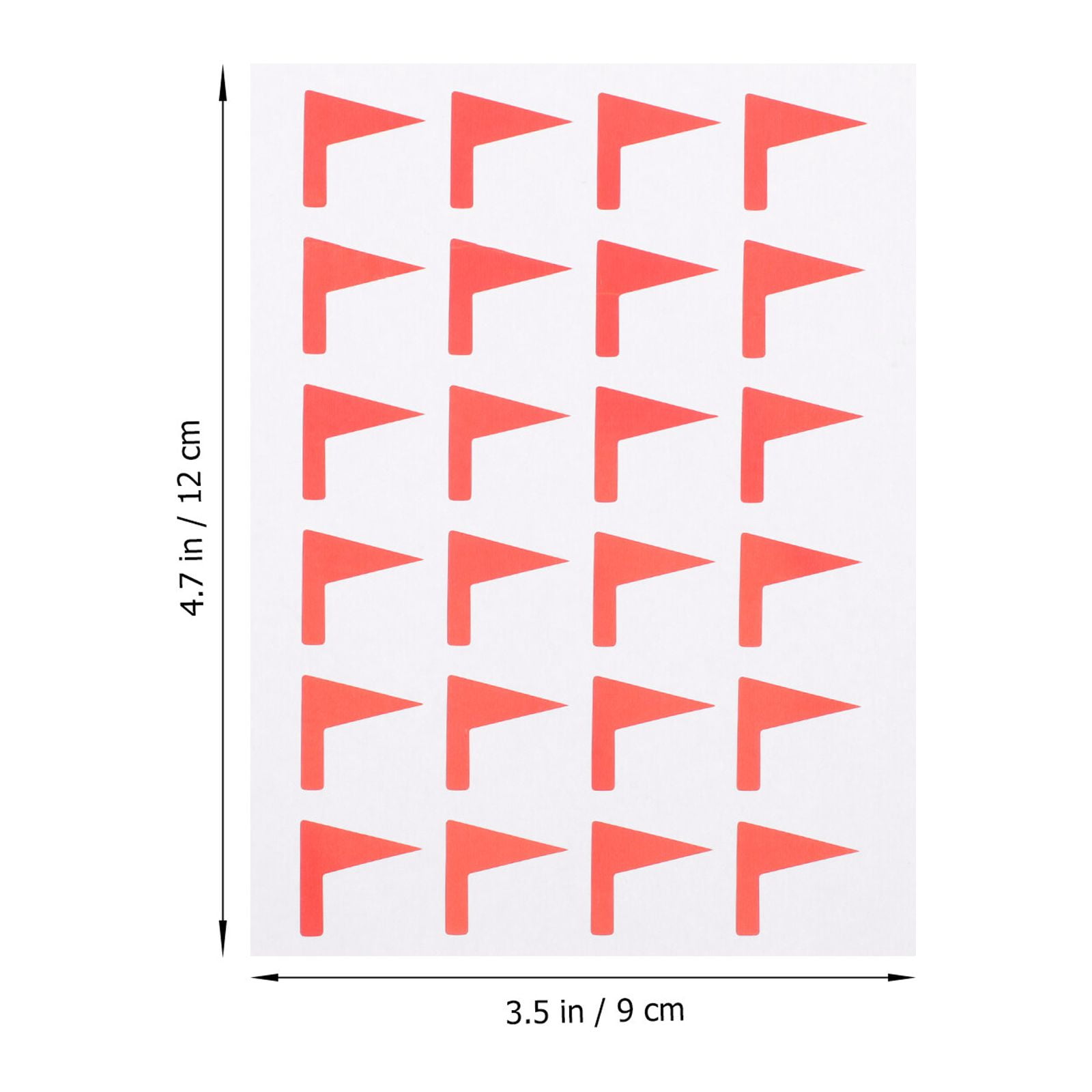 12 Sheets of Classification Stickers Label Stickers Map Label Stickers