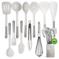 thumbnail image 1 of 12 Silicone Cooking Utensils | Heat Resistant, Flexible, Non Stick, and Non Toxic, 1 of 7
