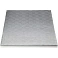thumbnail image 1 of 12" Silver Square Drum 1/2", 6 Count, 1 of 1