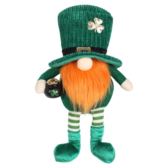 12" Sitting Leprechaun Gnome Decor by Celebrate It  - St. Patrick's Day Decor