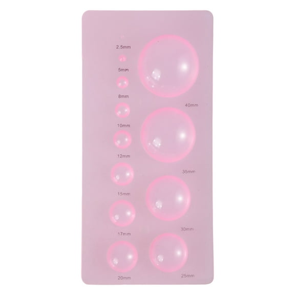 12 Size 3D Half Ball Domes Quilling Papercraft Board Creation Mould Tool