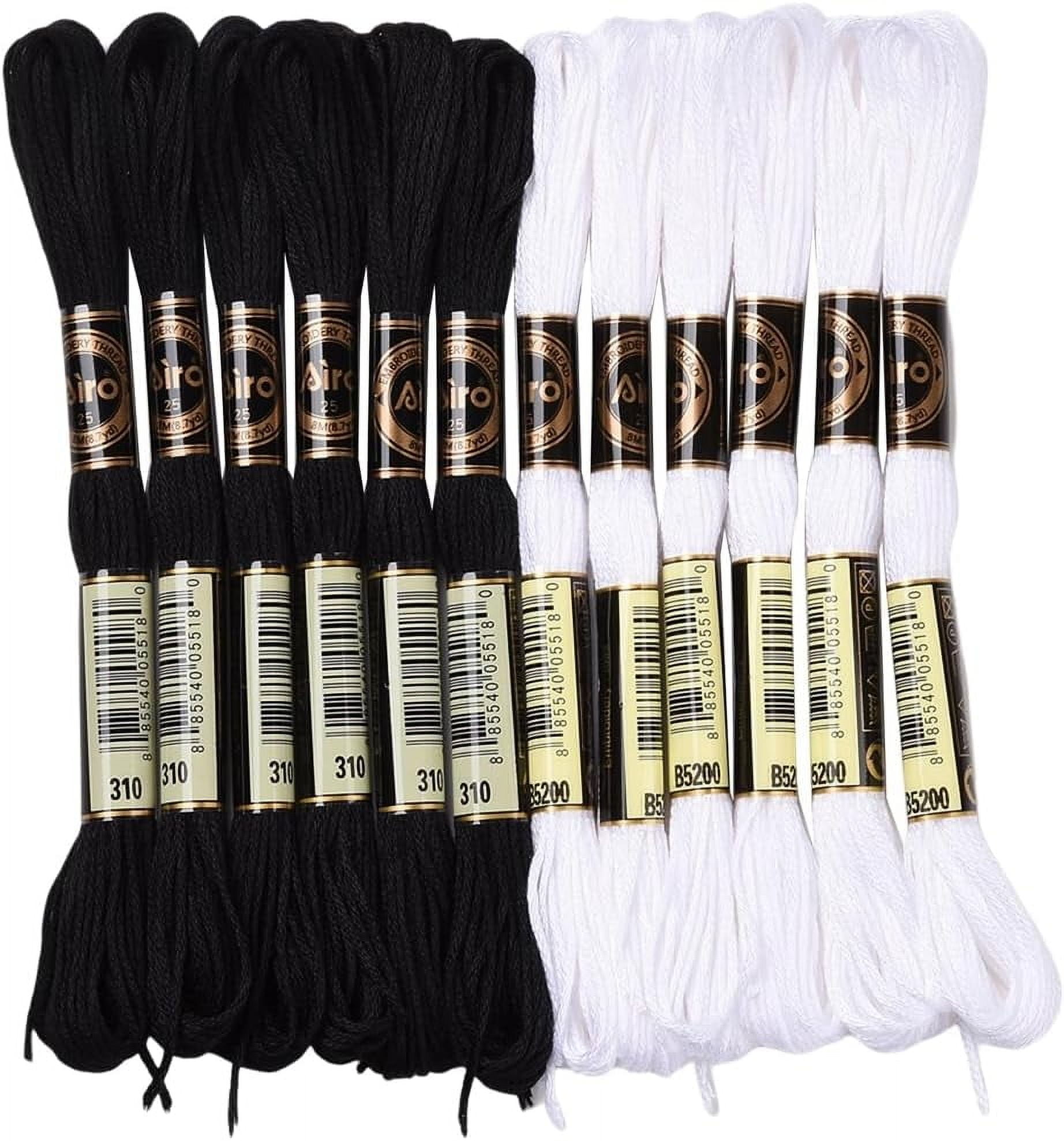 25 Pcs Pack Cotton Sewing Embroidery Thread 9 thumbnail image