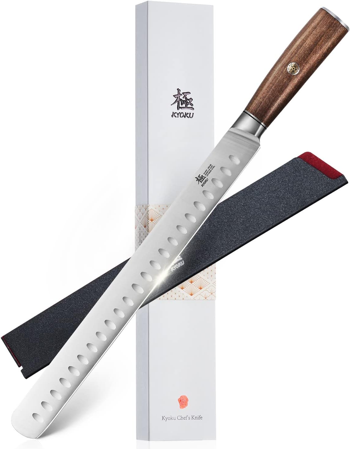 12" Slicing Knife, Daimyo Series Brisket Knife for Meat Cutting with