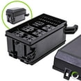 thumbnail image 1 of 12-Slot Relay Box [6 Relays] [6 Blade Fuses] [Bosch Style Relays] [Easy Installation] [OEM Factory Look] - Fuse Relay Box for Automotive and Marine Use, 1 of 7