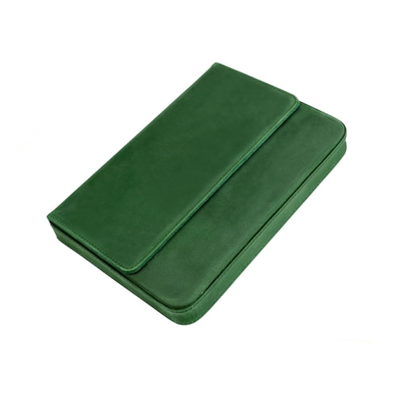 12 Slots Fountain Pen Case Leather Pen Organiser Box With Sliding Drawer For Writers Collectors Writing Tool Management