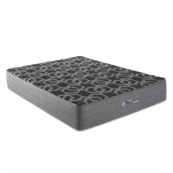 12" Smooth Top Hybrid Medium Plush Twin XL Mattress,Ice Cover and 2" of Elate Visco