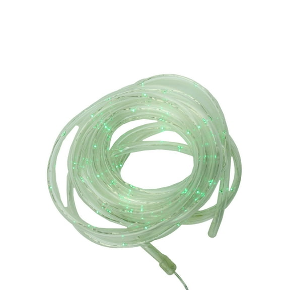 Northlight 12' Solar Powered Multi-Function Green LED Indoor/Outdoor Christmas Rope Lights with
