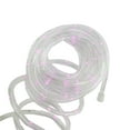 thumbnail image 1 of 12' Solar Powered Multi-Function Pink LED Indoor/Outdoor Christmas Rope Lights with Ground Stake, 1 of 2