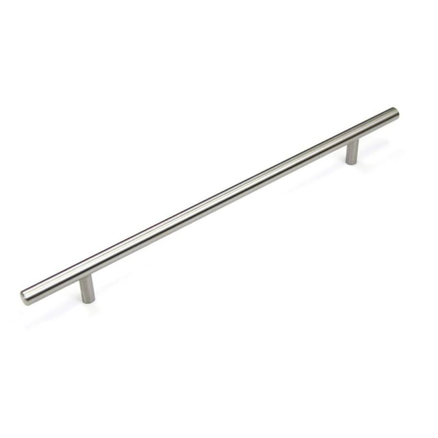 12" Solid Stainless Steel Cabinet Bar Pull Handles Solid Stainless Steel Cabinet Bar Pull Handles (Case of 4)
