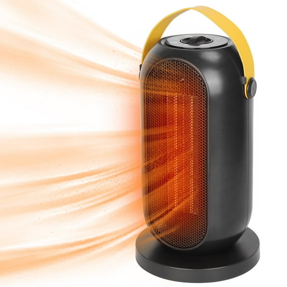 1200W PTC Ceramic Space Heater, 6 Modes, Overheating Tip over Protection for 322 Sq Ft Home