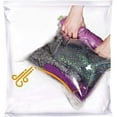 thumbnail image 1 of 12 Space Saver Storage Bags for Clothes for Travel - Compression, no Vacuum Sacks - Luggage Accessories, 1 of 5