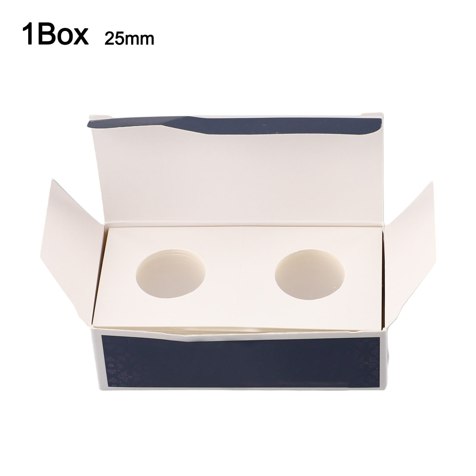 12 Specifications Coin Holders Stamp Coin Storage Square Cardboard Box ...