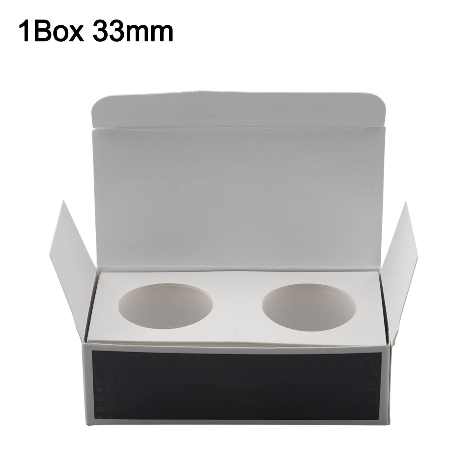 12 Specifications Coin Holders Stamp Coin Storage Square Cardboard Box ...