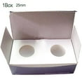 thumbnail image 1 of 12 Specifications Coin Holders Stamp Coin Storage Square Cardboard Box, 1 of 4