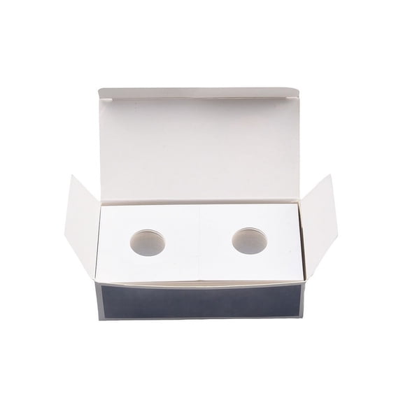12 Specifications Coin Holders Stamp Coin Storage Square Cardboard Box