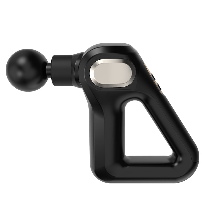 12 Speed Adjustable Deep Tissue Massage Gun 8 Replaceable Heads 24W High Power Portable Electric Massager for Body Relaxation