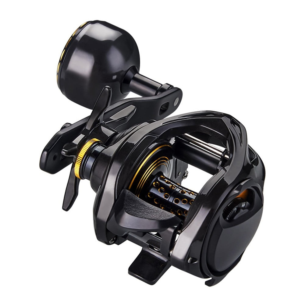 12 Speed Baitcast Reel with Carbon Fiber Body for Long Distance Fishing