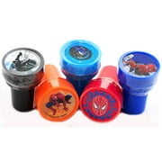 12 Spiderman Authentic Licensed Self Inking Stampers