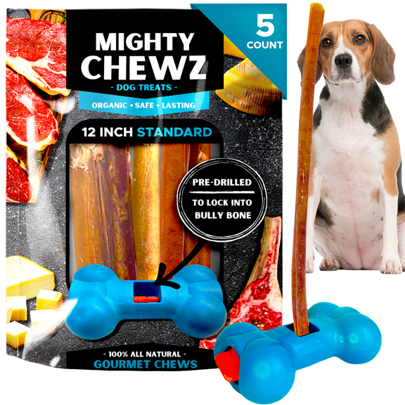 12" Standard Bully Sticks - Bully Bone Included